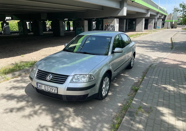 Volkswagen Passat cena 6500 przebieg: 410000, rok produkcji 2000 z Warszawa małe 67